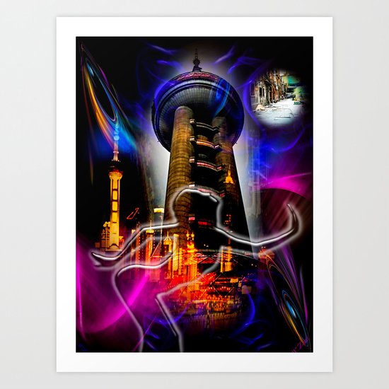Asia World 20 Art Print