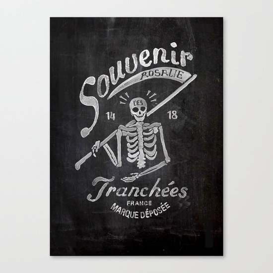 Fils de Fer / Rosalie 14 18 Canvas Print