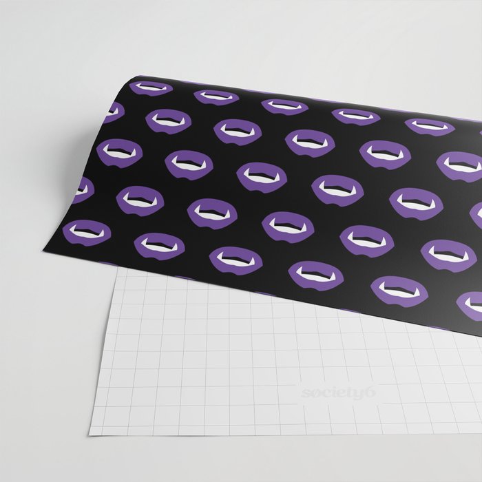 Vampire Wrapping paper by Awesome Design | society6.com