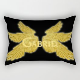 Archangel Gabriel Wings Rectangular Pillow
