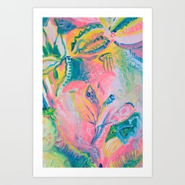 Realm of the Superweeds: Queens Art Print