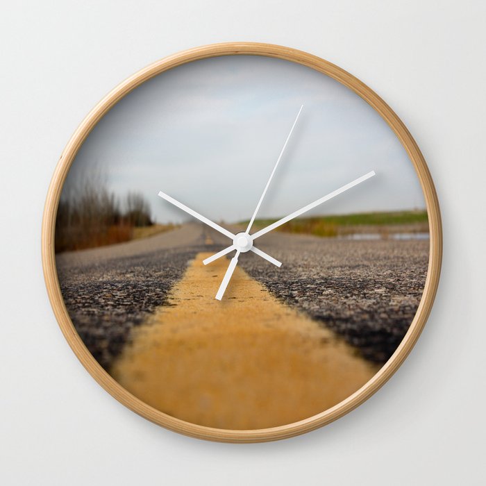 The Everlong Highway Wall Clock