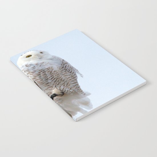 Lofty Vision (Snowy Owl) Notebook