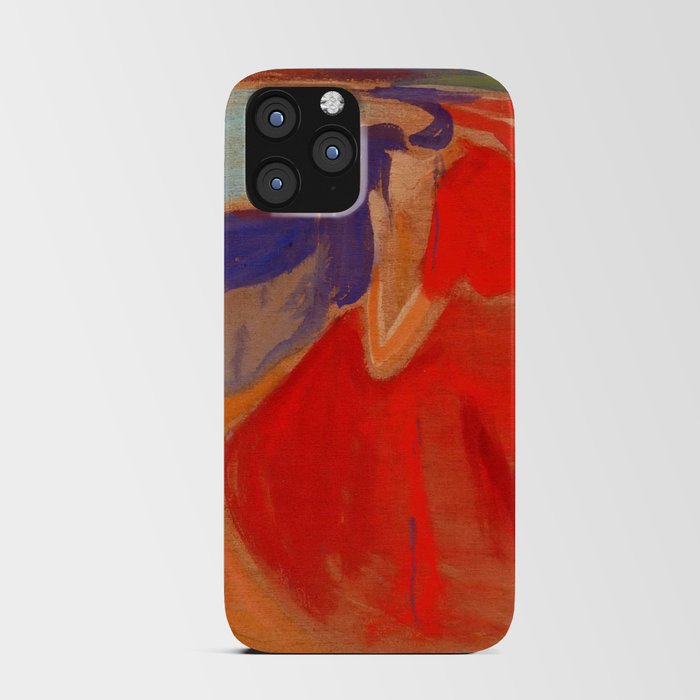 Edvard Munch "Melancholy" iPhone Card Case