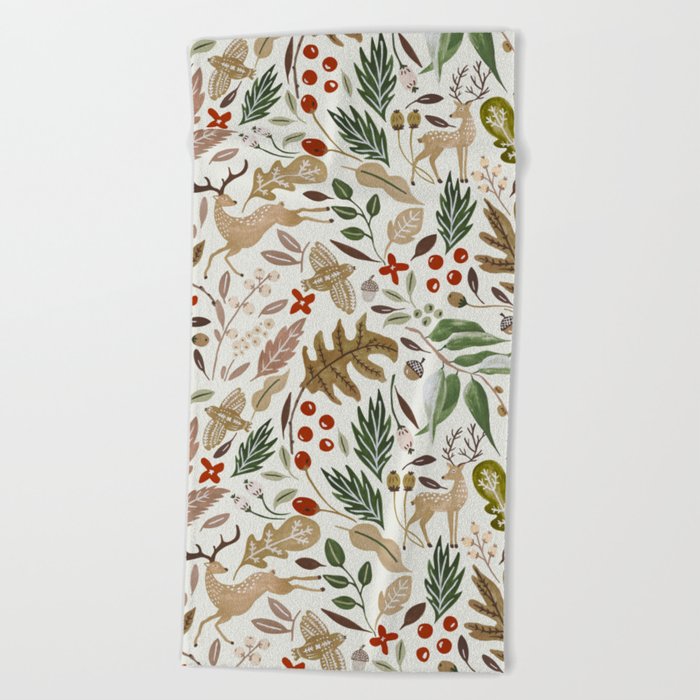 Society6 Christmas in The Wild Nature by Mmartabc on Throw Pillow 