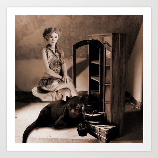 Therian - Cat People Art Print