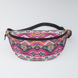 Oriental Floral Traditional Moroccan Style  Fanny Pack
