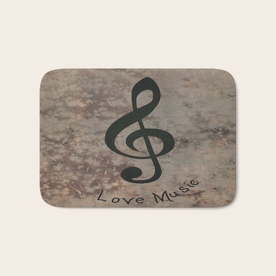 Music-121 Bath Mat