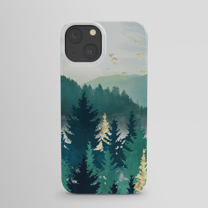 Blue Forest Mist iPhone Case