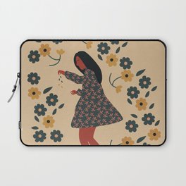 Woman Floral - Garden Boho Laptop Sleeve