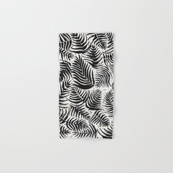 Palm Pattern Hand & Bath Towel