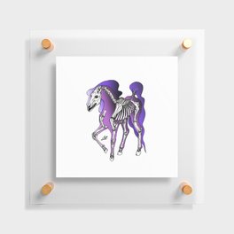 Horse Skeleton Floating Acrylic Print