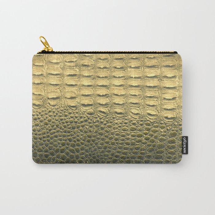 Snakeskin Carry-All Pouch