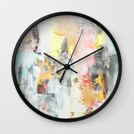 Abstract #3 by Jennifer Lorton Wall Clock