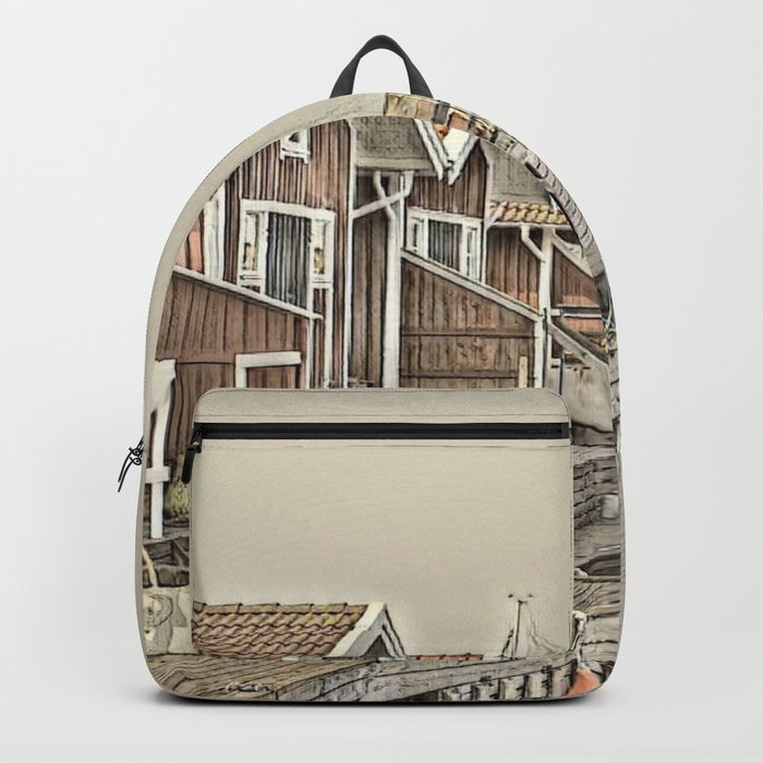 Boat Docked Backpack