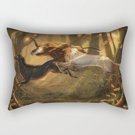 Wild Unicorns Rectangular Pillow