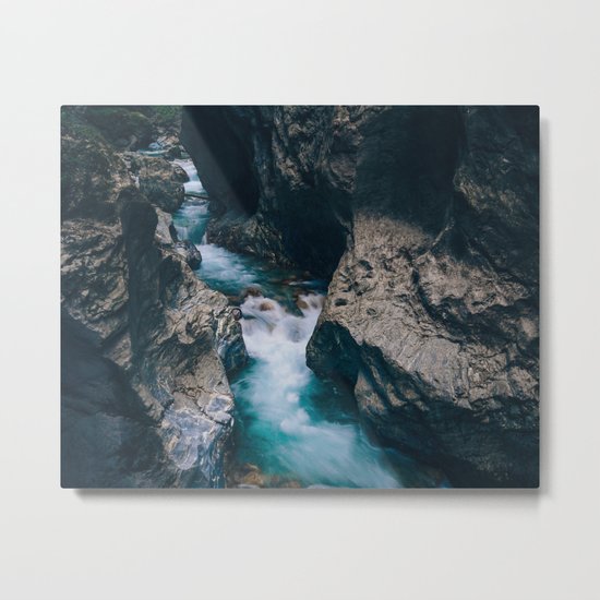 Run With Me Metal Print