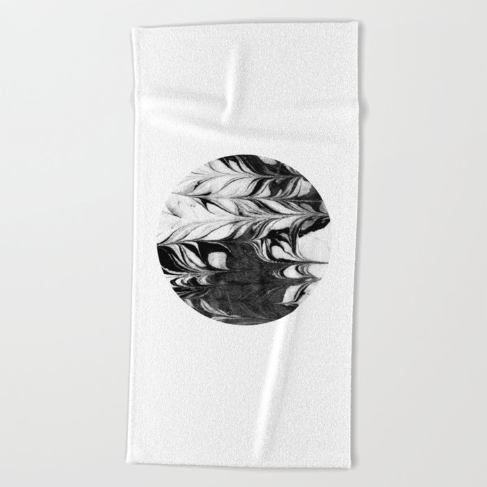 Mitsu Spilled Ink Abstract Watercolor Painting Marble Paper