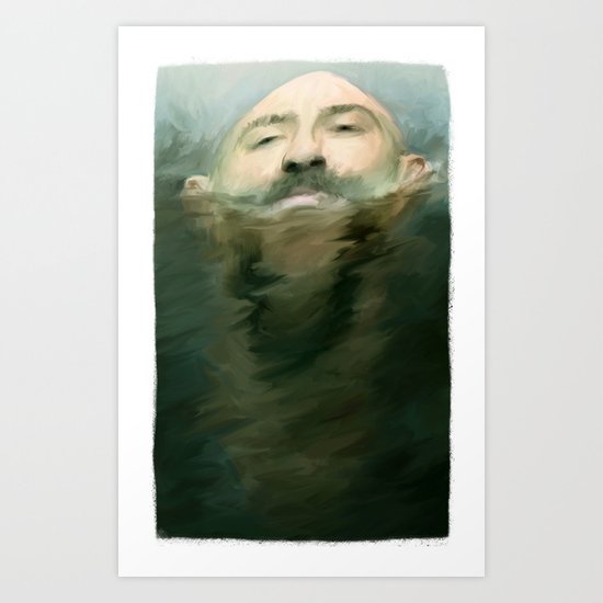 afloat Art Print