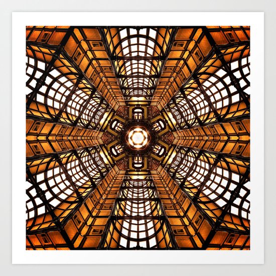 Chamber of Gold Art Print