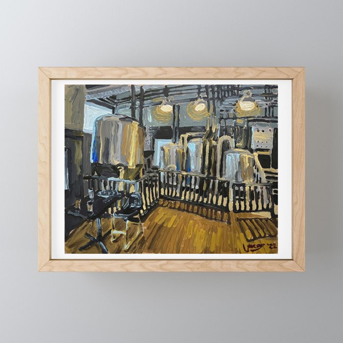 Brewing Company Framed Mini Art Print