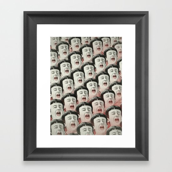 AAAA! II Framed Art Print