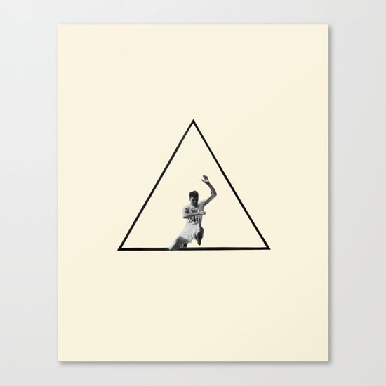 Hurdle (Triangle) Canvas Print