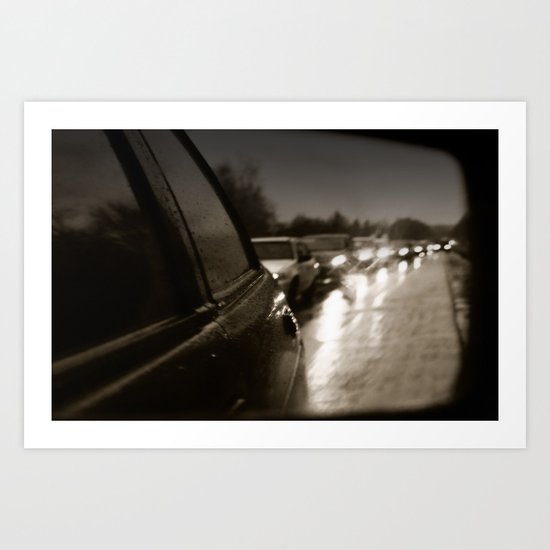 November Rain Art Print