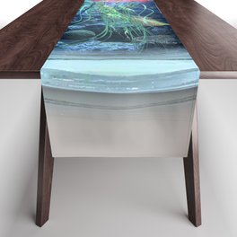 Jellyfish In a Bottle Table Runner