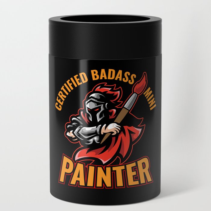 Badass Mini Painter Miniatures Paint Can Cooler