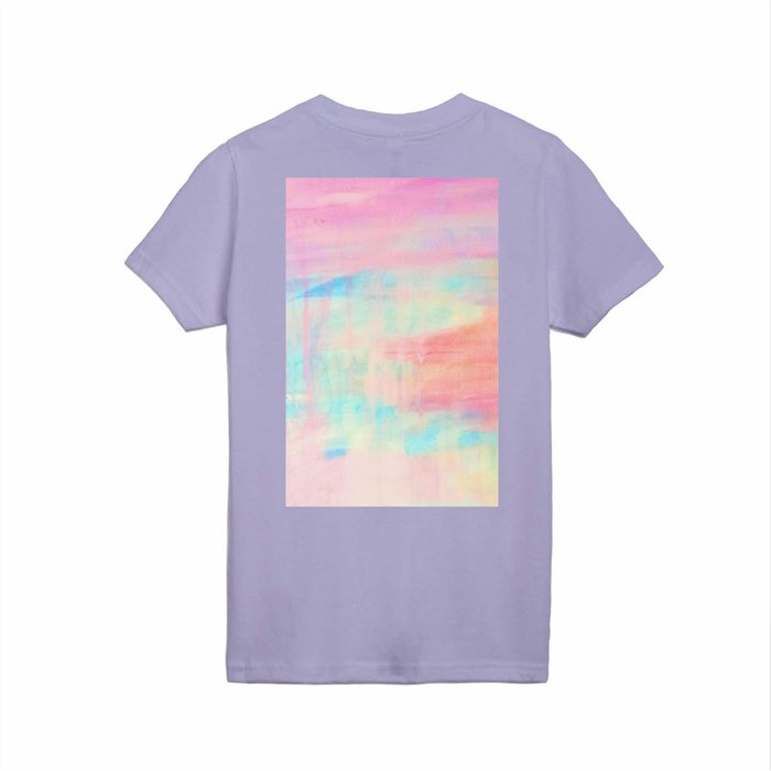 Ice cream dream sky watercolor illustration Kids T Shirt