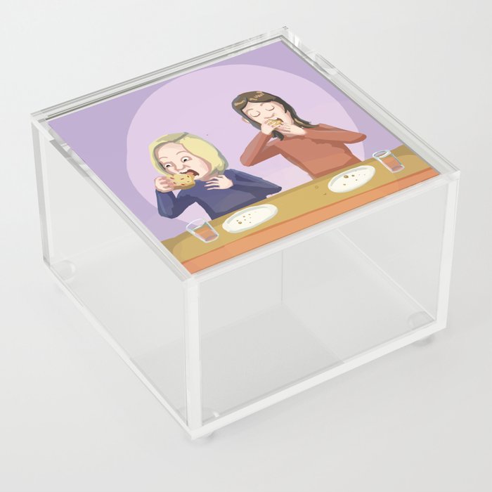 Munchy time! Acrylic Box