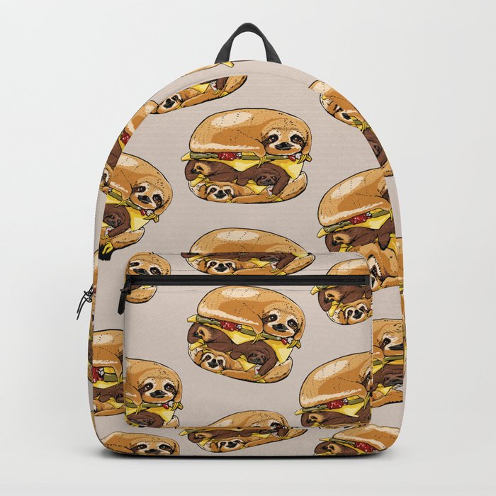 Sloths Burger Backpack