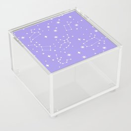 Purple Constellations Acrylic Box