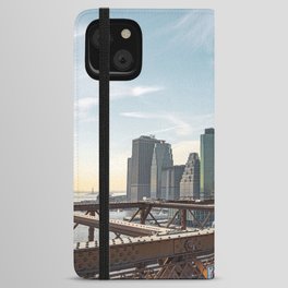 Brooklyn Bridge NYC Skyline iPhone Wallet Case