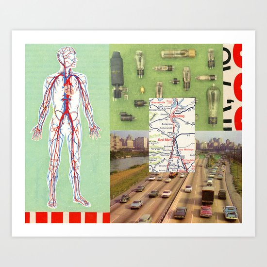 Circulatory Art Print
