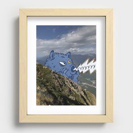 Mountains  Recessed Framed Print