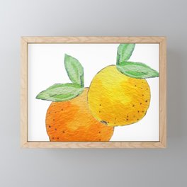 Tangerine!! Framed Mini Art Print
