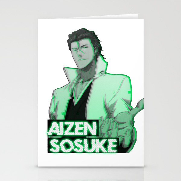 Aizen Sosuke Bleach Stationery Cards