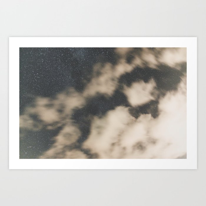 Cloudy Night Sky I | Nature & Landscape Photography Art Print