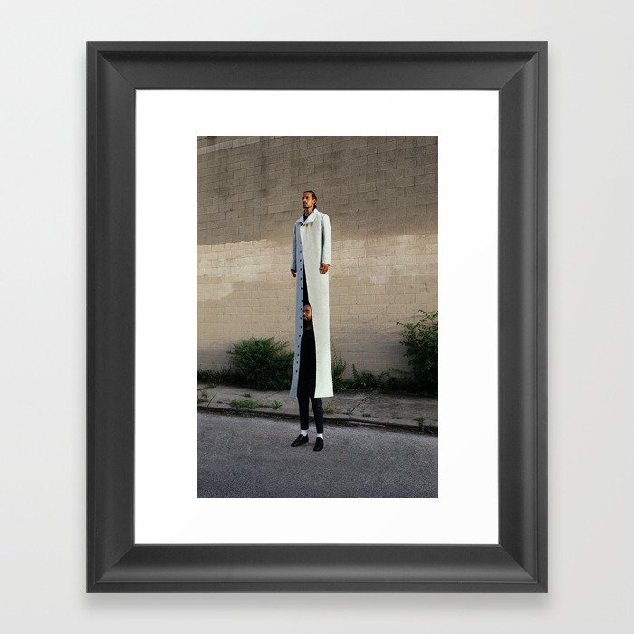 On The Way To Sneak Into a Movie Framed Art Print