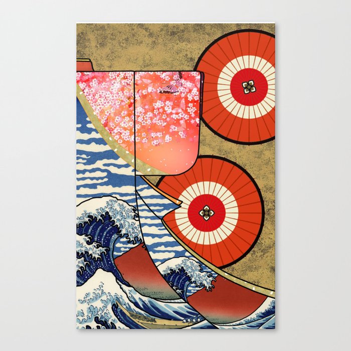 Kimono Japan Canvas Print