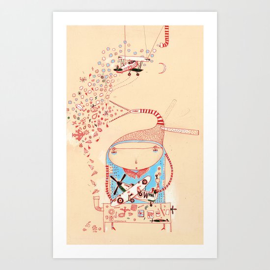 Hero Art Print