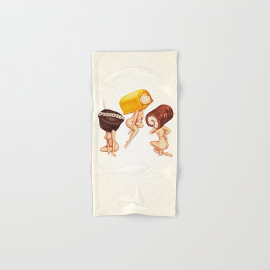 Hostess Cake Girls Hand & Bath Towel