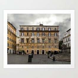 Untitled (Piazza Santa Maria in Trastevere) Art Print