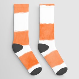 Watercolor Vertical Lines With White 58 Socks