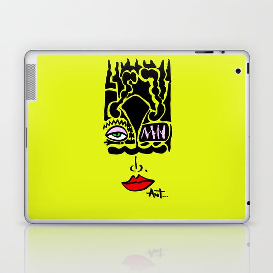 Selfie - Selfportrait - Portrait Laptop & iPad Skin