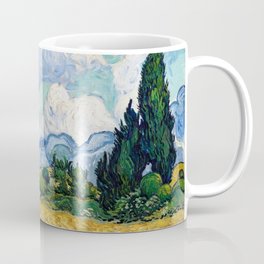 Wheat Field with Cypresses by Vincent van Gogh Mug