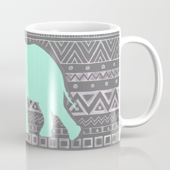Mint Elephant Mug