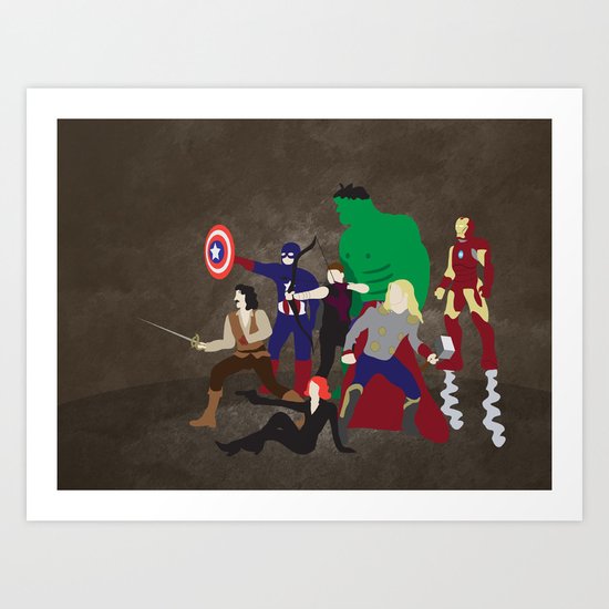Prepare to Be Avenged Art Print